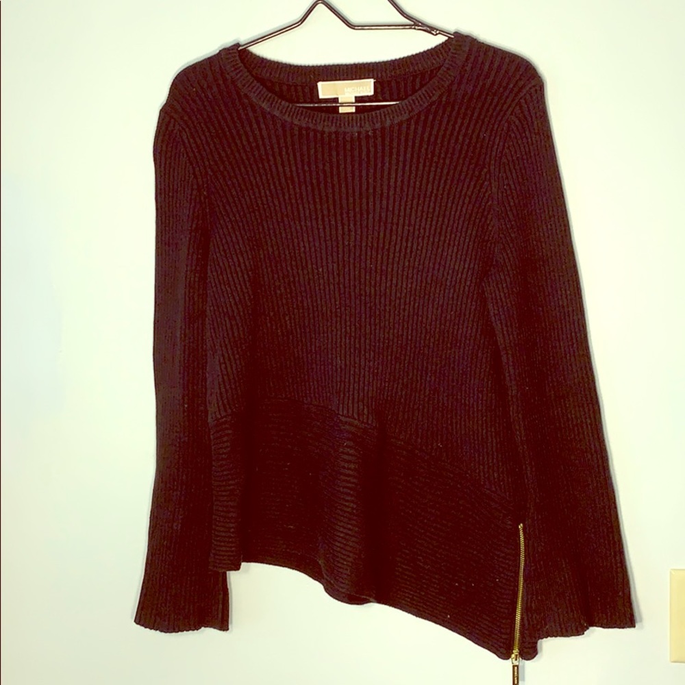 Michael Kors Black Sweater Top